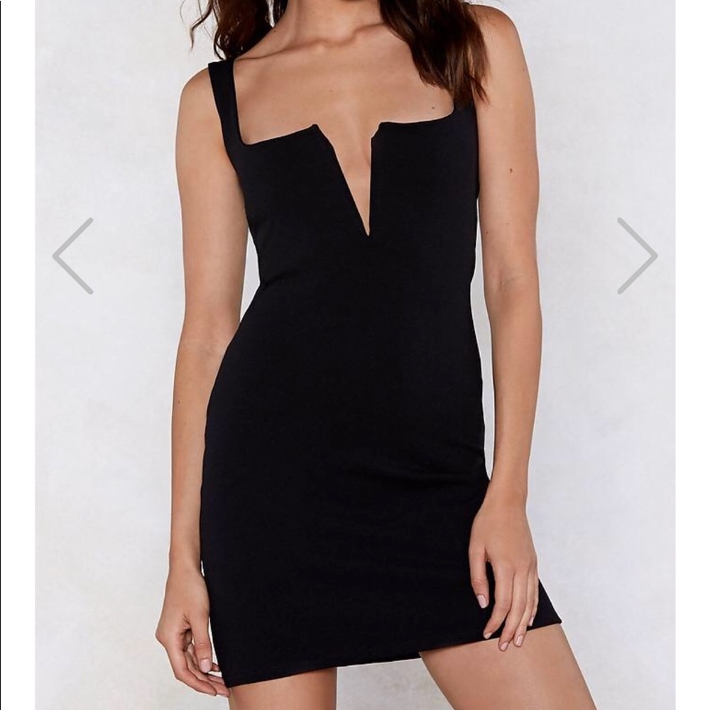 black dress